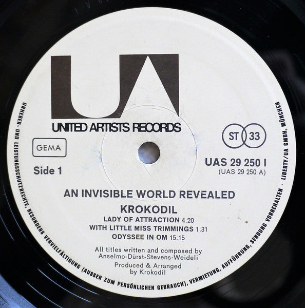 Krokodil : An Invisible World Revealed (LP, Album)