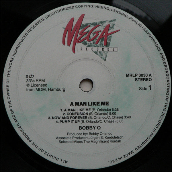 Bobby O ~ Bobby "O" & His Banana Republic / A Man Like Me (Vinyl) - Djungel & Jazz