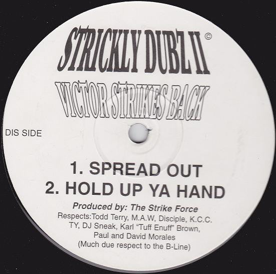 Strickly Dubz : Victor Strikes Back (12")