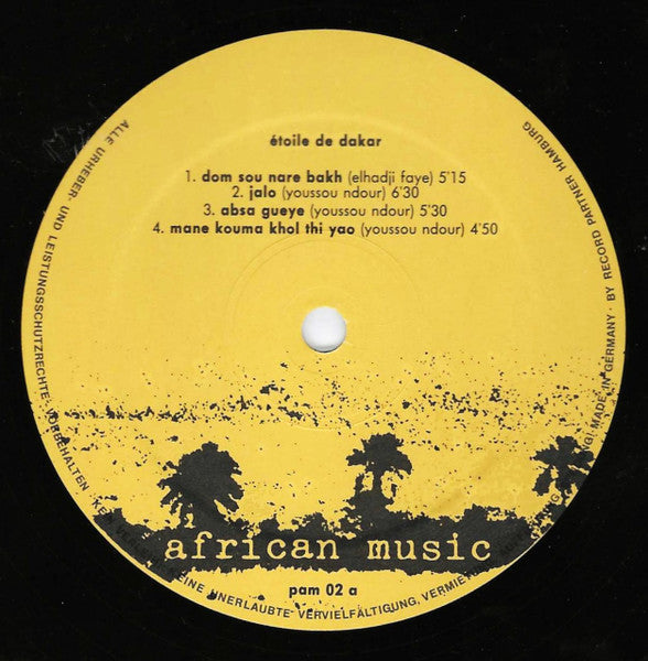 Etoile De Dakar ~ Absa Gueye (Vinyl) - Djungel & Jazz