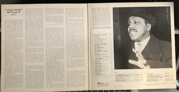 Bud Powell, George Duvivier, Arthur Taylor : Swinging with Bud Vol 2 (LP)