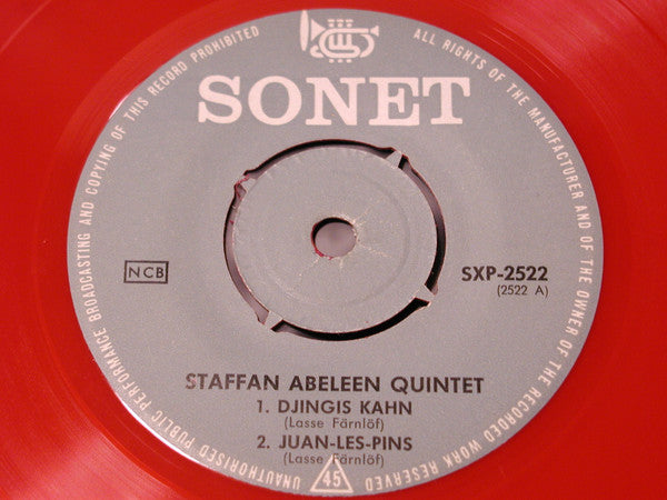 Staffan Abeleen Quintet ~ Djingis Kahn (Vinyl) - Djungel & Jazz