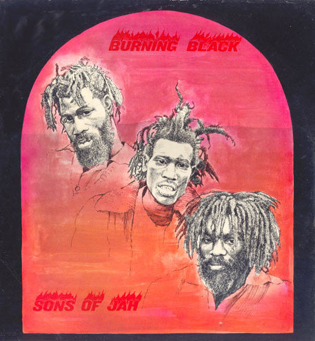 Sons Of Jah : Burning Black (LP, Album)