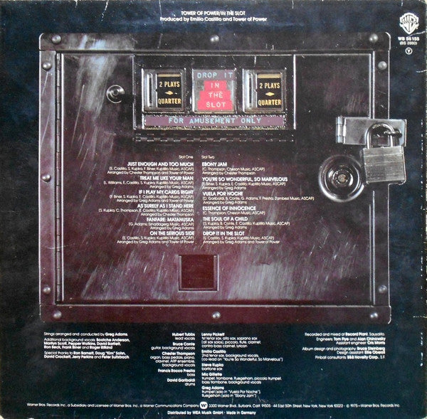 Tower Of Power : In The Slot (LP, Album)