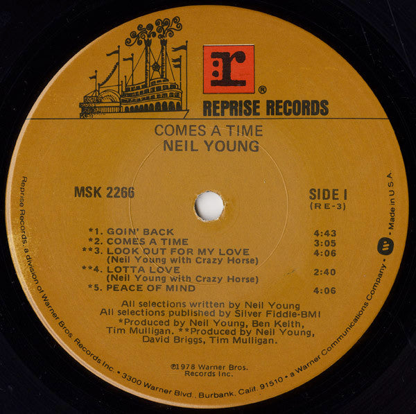 Neil Young ~ Comes A Time (Vinyl) - Djungel & Jazz