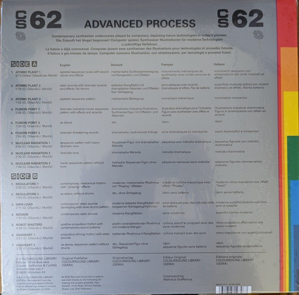 Otakar Olšaník / Jan Martiš ~ Advanced Process (Vinyl) - Djungel & Jazz