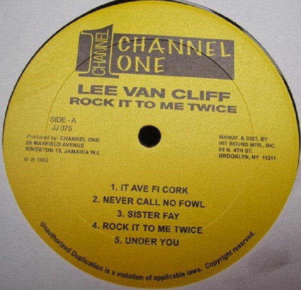 Lee Van Cleef (2) : Rock It To Me Twice (LP, RP)