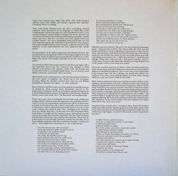 Pete Townshend ~ All The Best Cowboys Have Chinese Eyes (Vinyl) - Djungel & Jazz