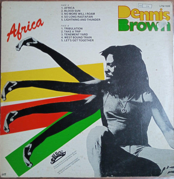 Dennis Brown : Africa (LP, Album)