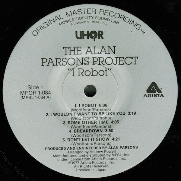 The Alan Parsons Project ~ I Robot (Vinyl) - Djungel & Jazz