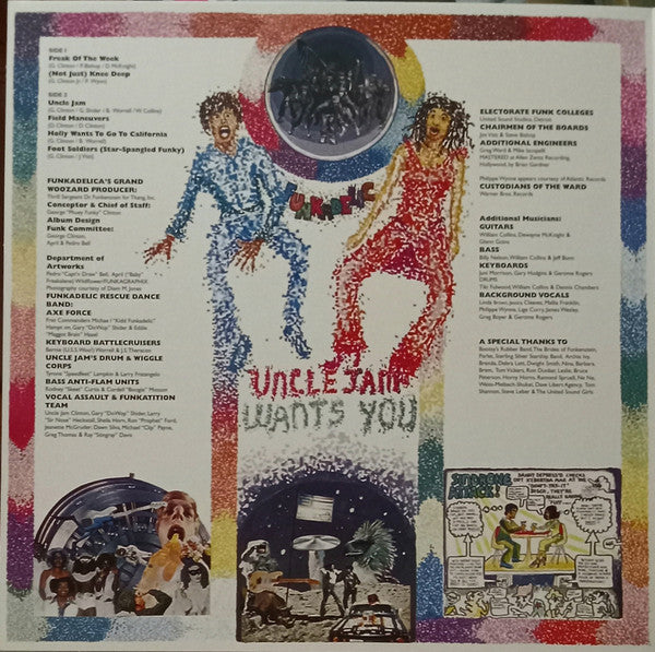 Funkadelic ~ Uncle Jam Wants You (Vinyl) - Djungel & Jazz