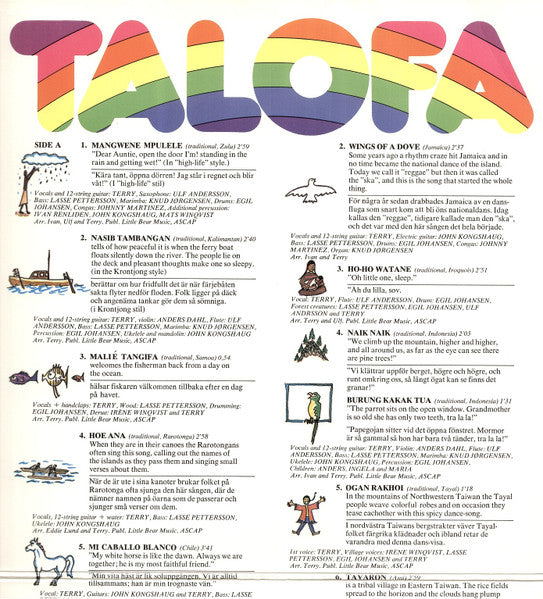 Terry Bêr ~ Talofa (Vinyl) - Djungel & Jazz