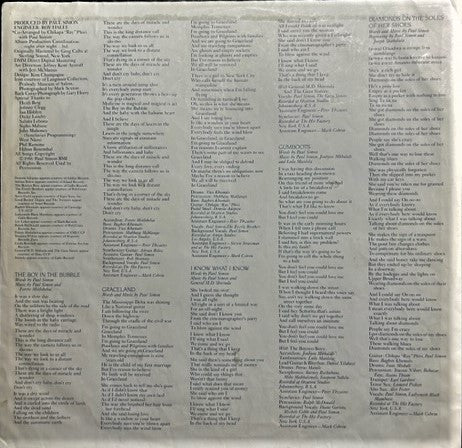 Paul Simon ~ Graceland (Vinyl) - Djungel & Jazz