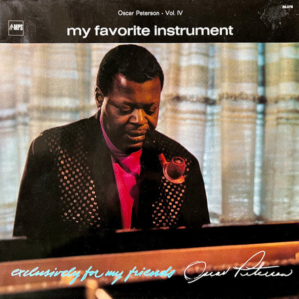 Oscar Peterson : My Favorite Instrument (LP, Album, RE, Gat)