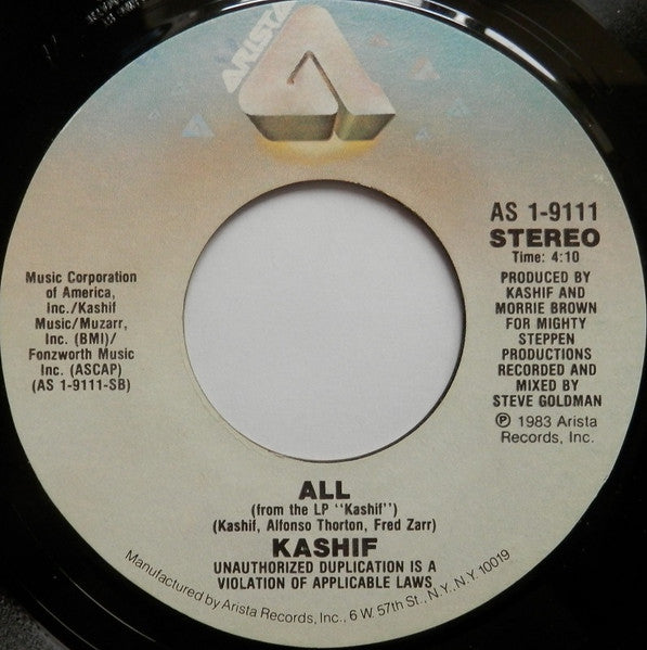 Kashif ~ Say Something Love (Vinyl) - Djungel & Jazz