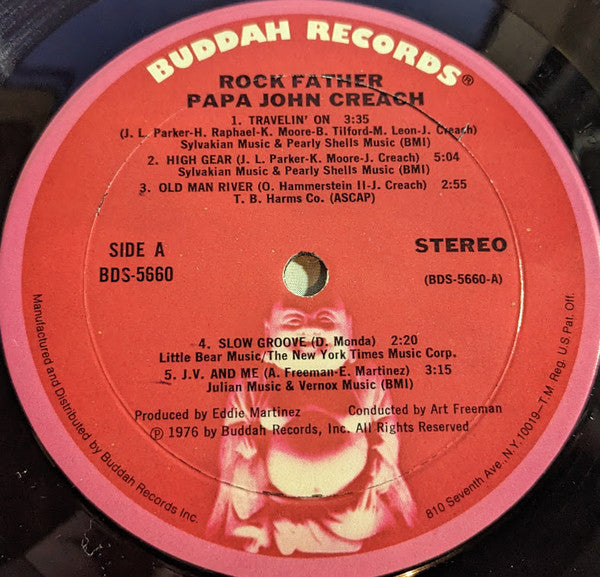 Papa John Creach ~ Rock Father (Vinyl) - Djungel & Jazz