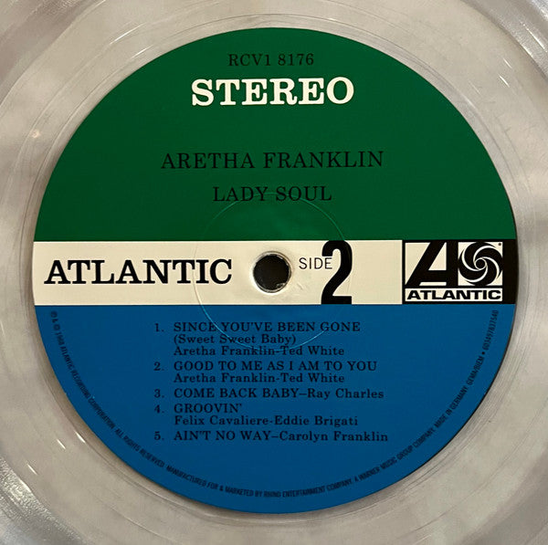 Aretha Franklin ~ Lady Soul (Vinyl) - Djungel & Jazz