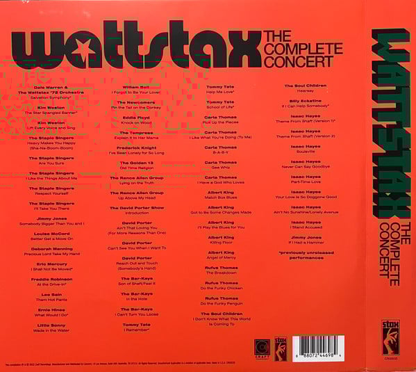 Various ~ Wattstax ‘72 The Complete Concert (Vinyl) - Djungel & Jazz