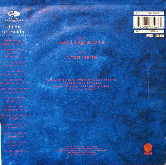 Dire Straits ~ Calling Elvis (Vinyl) - Djungel & Jazz