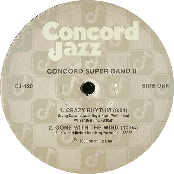 Concord Super Band ~ Concord Super Band II (Vinyl) - Djungel & Jazz