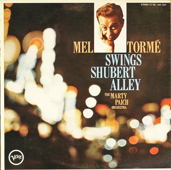 Mel Tormé, The Marty Paich Orchestra ~ Swings Shubert Alley (Vinyl) - Djungel & Jazz