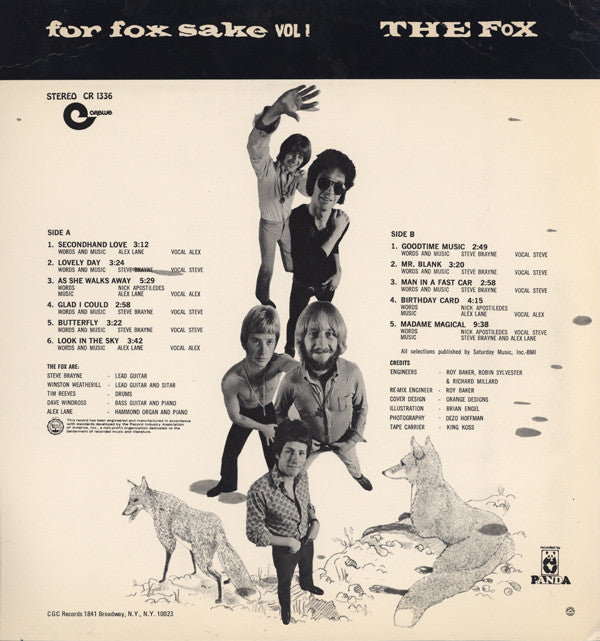 The Fox ~ For Fox Sake Vol.1 (Vinyl) - Djungel & Jazz