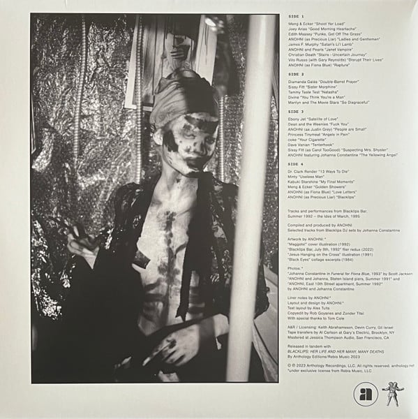 Various ~ Blacklips Bar: Androgyns And Deviants - Industrial Romance For Bruised And Battered Angels, 1992–1995 (Vinyl) - Djungel & Jazz