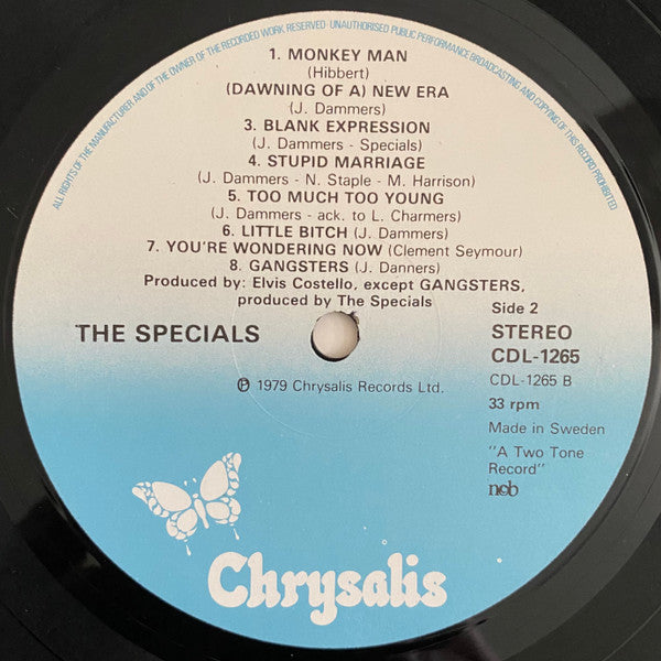 The Specials ~ The Specials (Vinyl) - Djungel & Jazz
