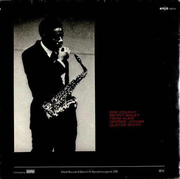 Eric Dolphy ~ Berlin Concerts (Vinyl) - Djungel & Jazz