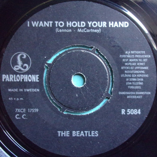 The Beatles ~ I Want To Hold Your Hand (Vinyl) - Djungel & Jazz