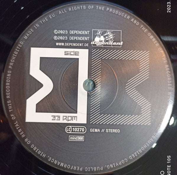 Beborn Beton ~ Darkness Falls Again (Vinyl) - Djungel & Jazz