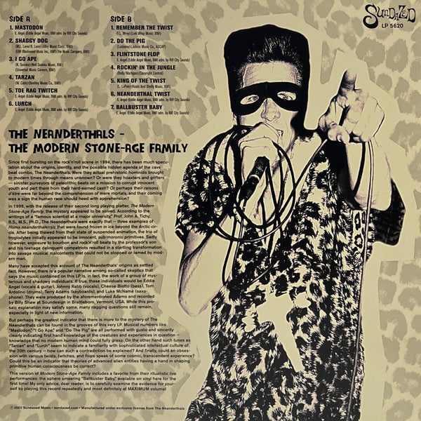 The Neanderthals ~ The Modern Stone-Age Family (Vinyl) - Djungel & Jazz