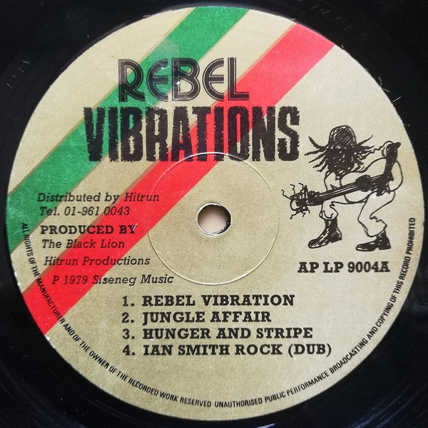 Creation Rebel : Rebel Vibrations (LP, Album)
