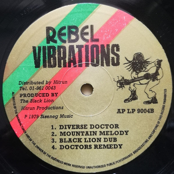 Creation Rebel : Rebel Vibrations (LP, Album)