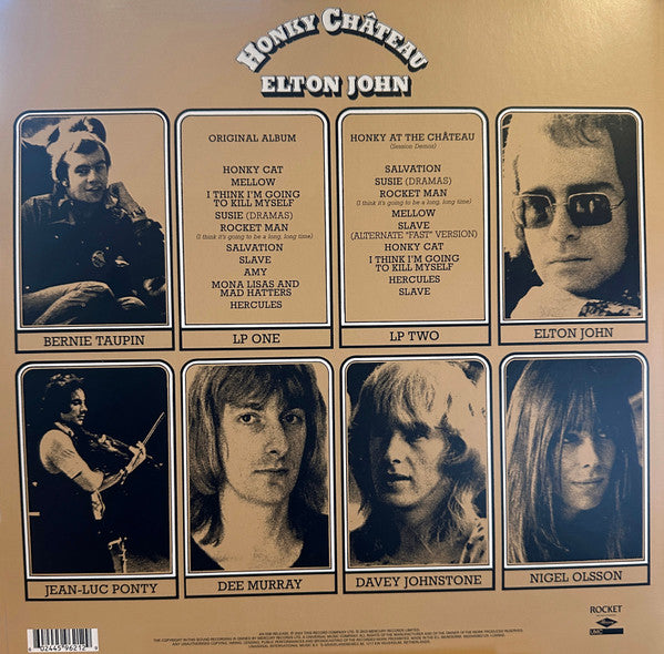 Elton John ~ Honky Chateau (Vinyl) - Djungel & Jazz