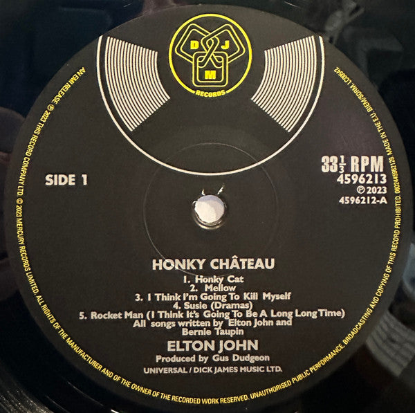 Elton John ~ Honky Chateau (Vinyl) - Djungel & Jazz