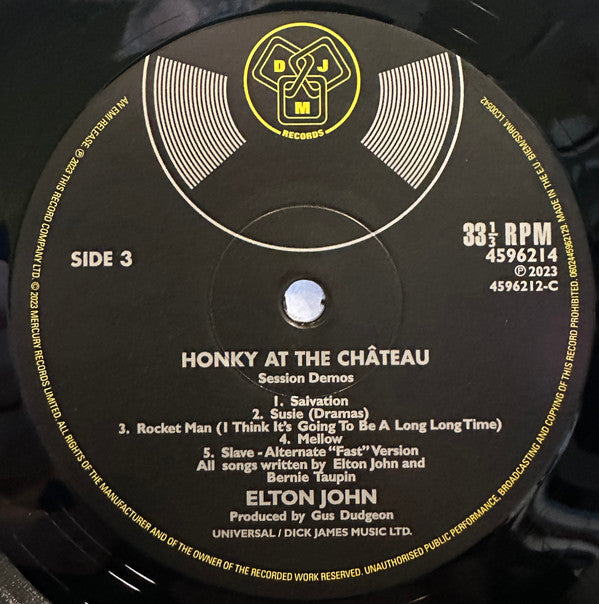 Elton John ~ Honky Chateau (Vinyl) - Djungel & Jazz