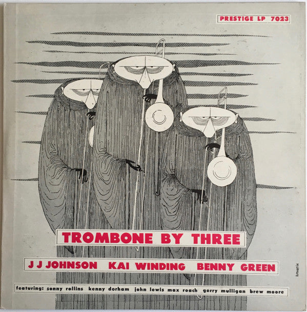 J.J. Johnson / Kai Winding / Bennie Green ~ Trombone By Three (Vinyl) - Djungel & Jazz