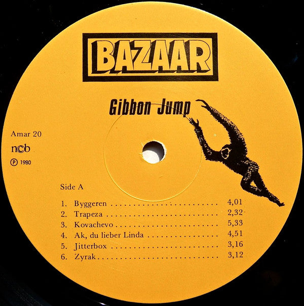 Bazaar ~ Gibbon Jump (Vinyl) - Djungel & Jazz