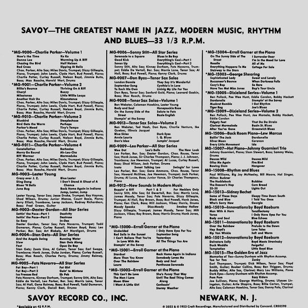 Various ~ The Birth Of Bop (Vinyl) - Djungel & Jazz