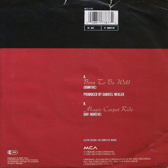 Steppenwolf ~ Born To Be Wild (Vinyl) - Djungel & Jazz