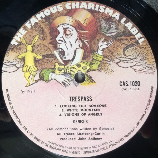 Genesis ~ Trespass (Vinyl) - Djungel & Jazz