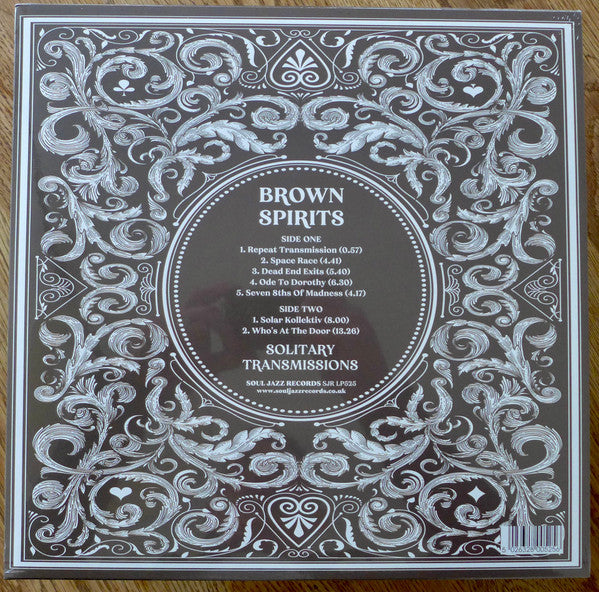 Brown Spirits ~ Solitary Transmissions (Vinyl) - Djungel & Jazz