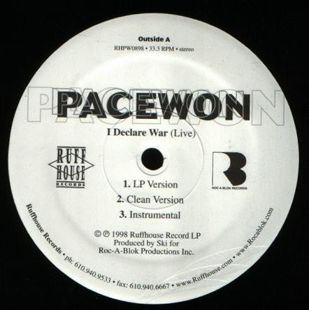 Pacewon : I Declare War (Live) (12")