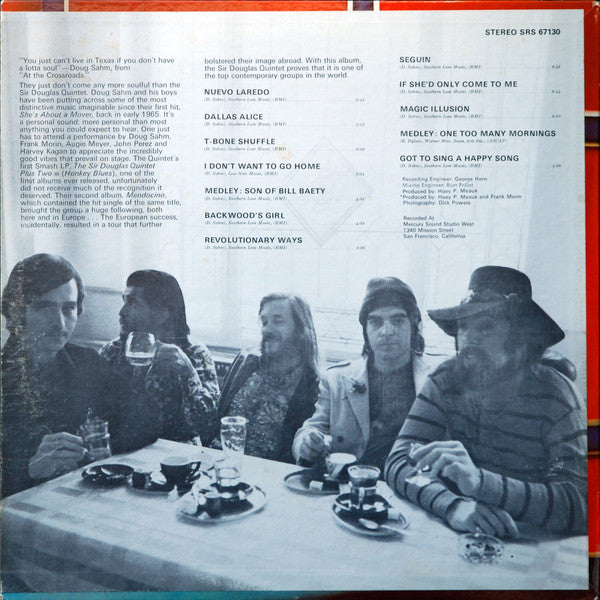 Sir Douglas Quintet ~ Together After Five (Vinyl) - Djungel & Jazz