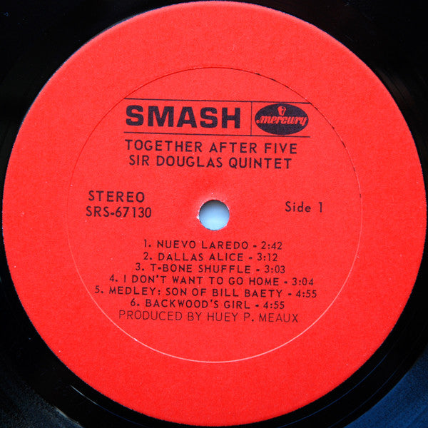 Sir Douglas Quintet ~ Together After Five (Vinyl) - Djungel & Jazz