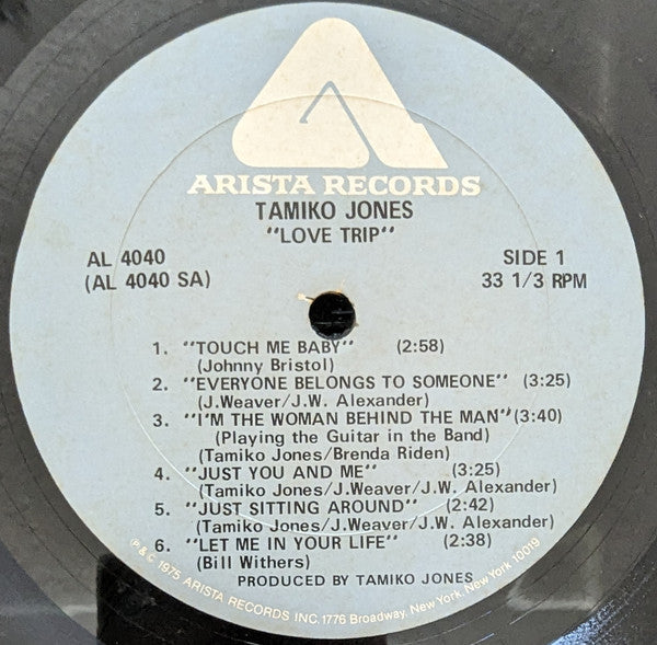 Tamiko Jones ~ Love Trip (Vinyl) - Djungel & Jazz