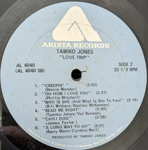 Tamiko Jones ~ Love Trip (Vinyl) - Djungel & Jazz