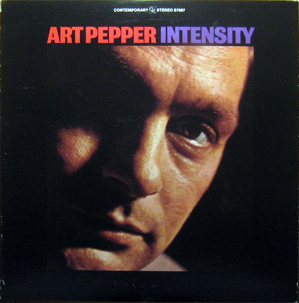 Art Pepper : Intensity (LP, Album, RE, RP)