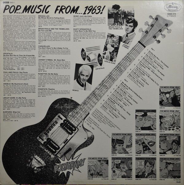 Various ~ Pop Music From 1963 (Vinyl) - Djungel & Jazz